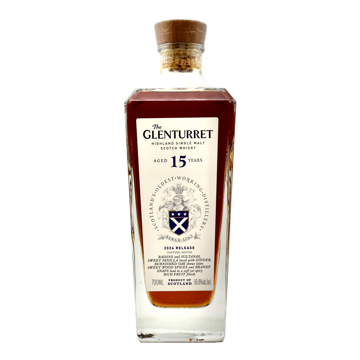 Glenturret Scotch Whisky 15 Year 700ml