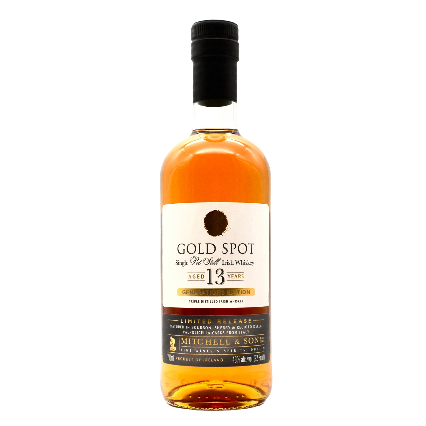 Gold Spot Irish Whiskey 13 Year 700ml