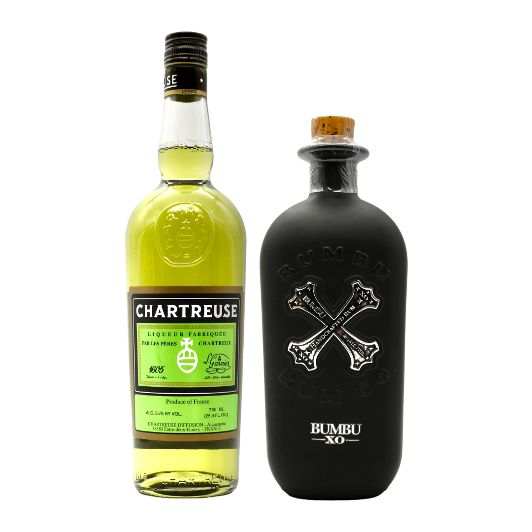 Green Chartreuse Liqueur Pack (2x750ml) [Limited Combo]