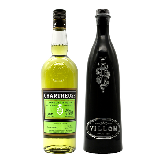 Green Chartreuse & Villon (2x750ml) [Limited Combo]