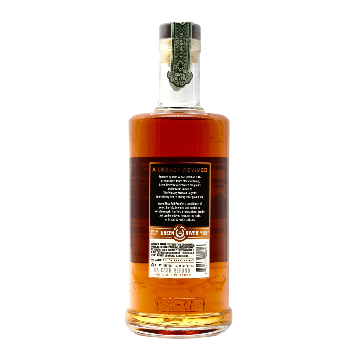 Green River Bourbon Full Proof 750ml