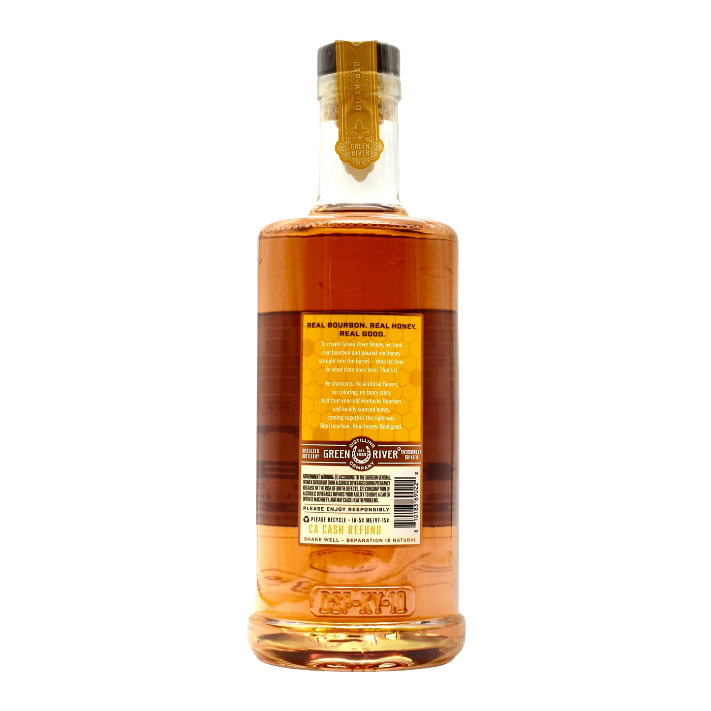 Green River Bourbon Honey Finished 750ml