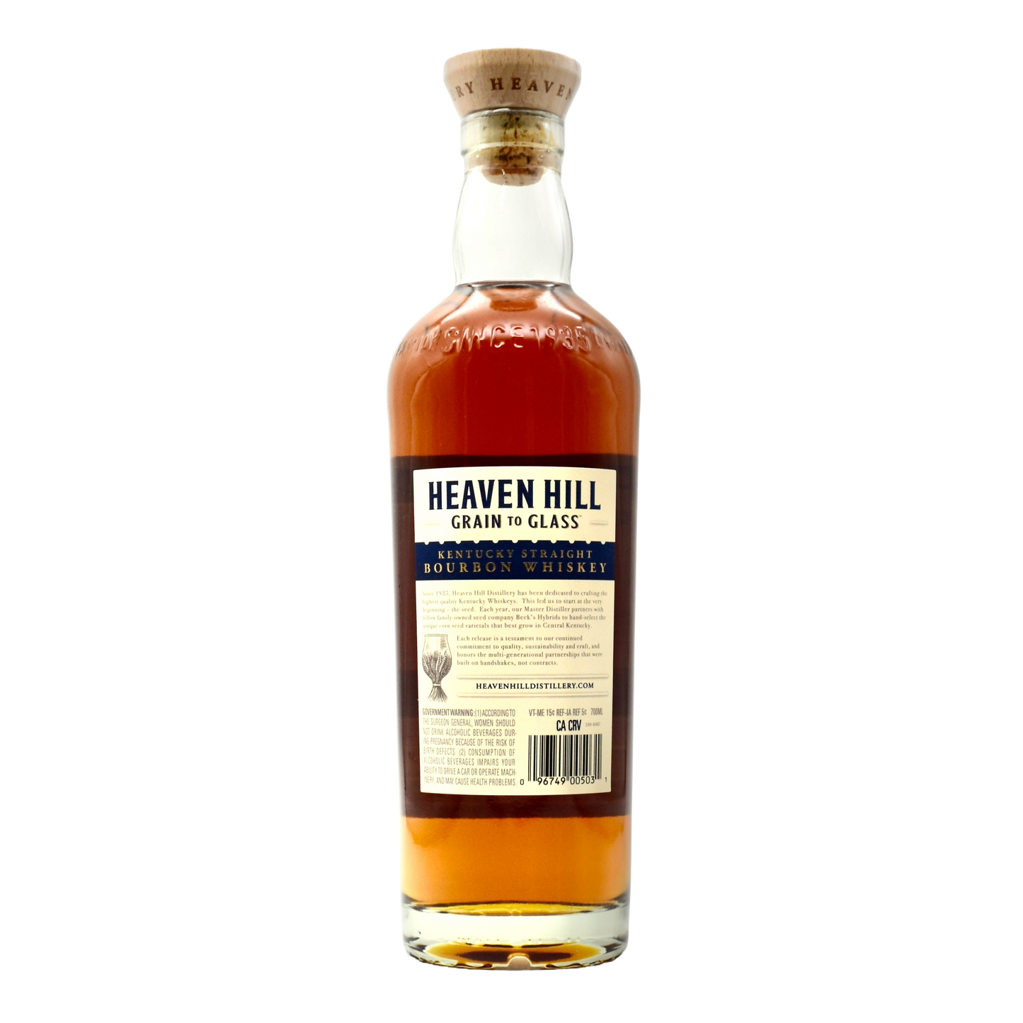 Heaven Hill Grain to Glass Bourbon 700ml