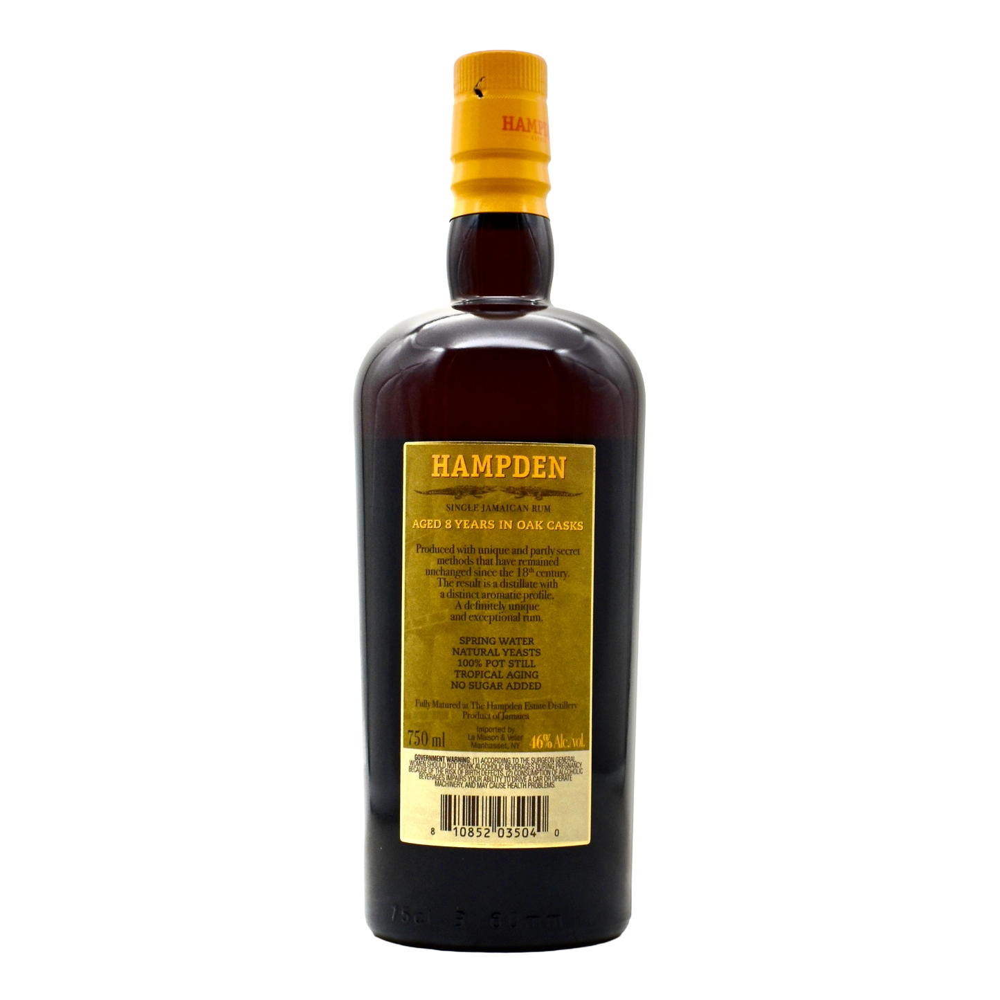Hampden Estate 8 Year Rum 750ml
