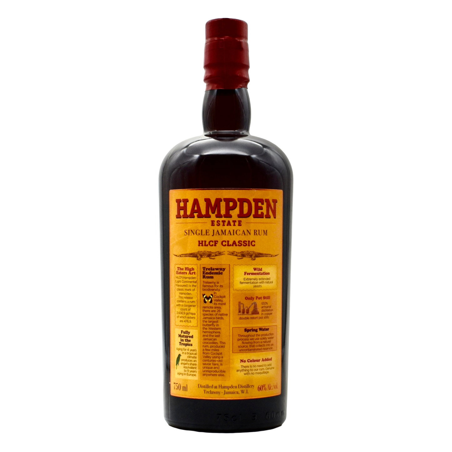 Hampden Estate HLCF Rum 750ml