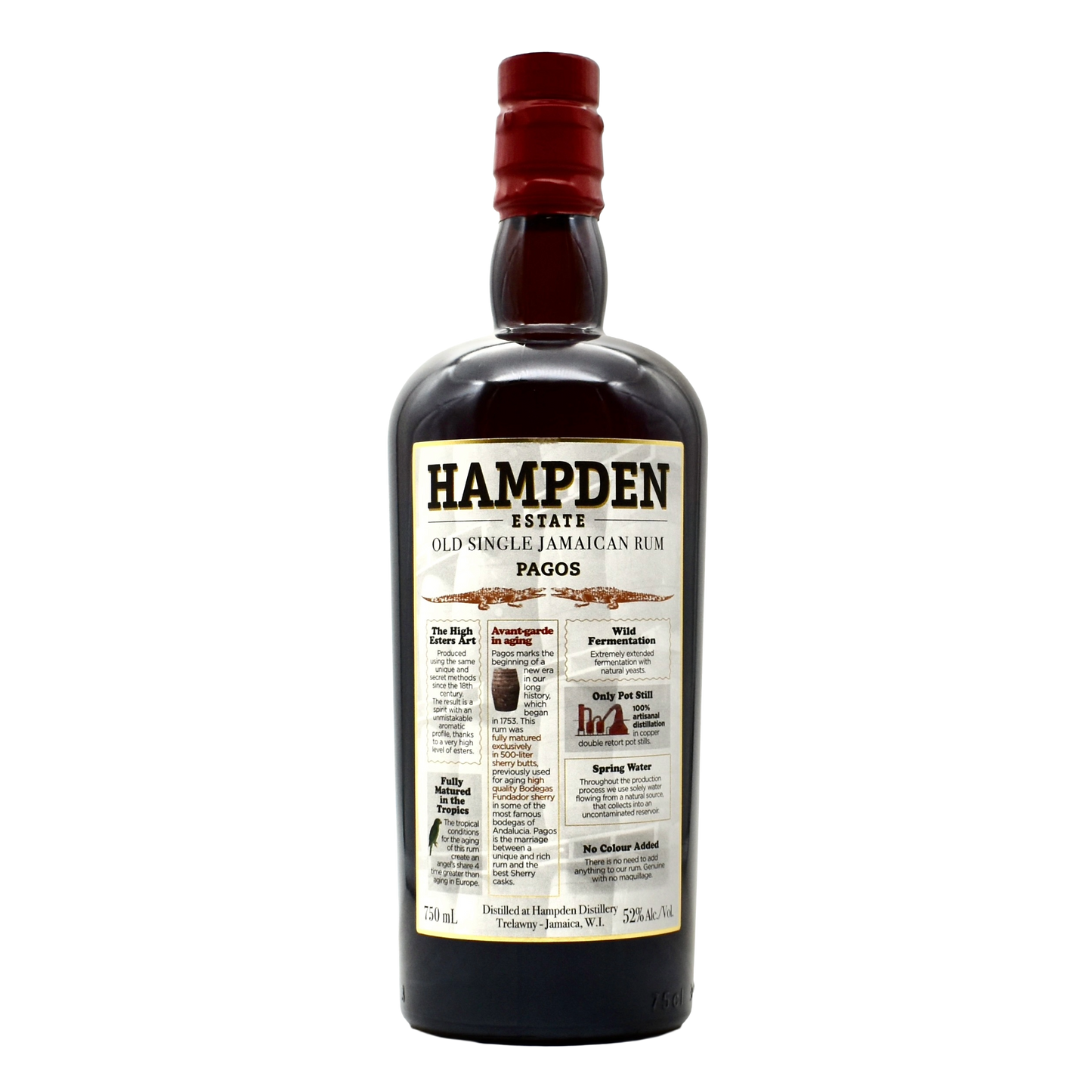 Hampden Estate Pagos Rum 750ml