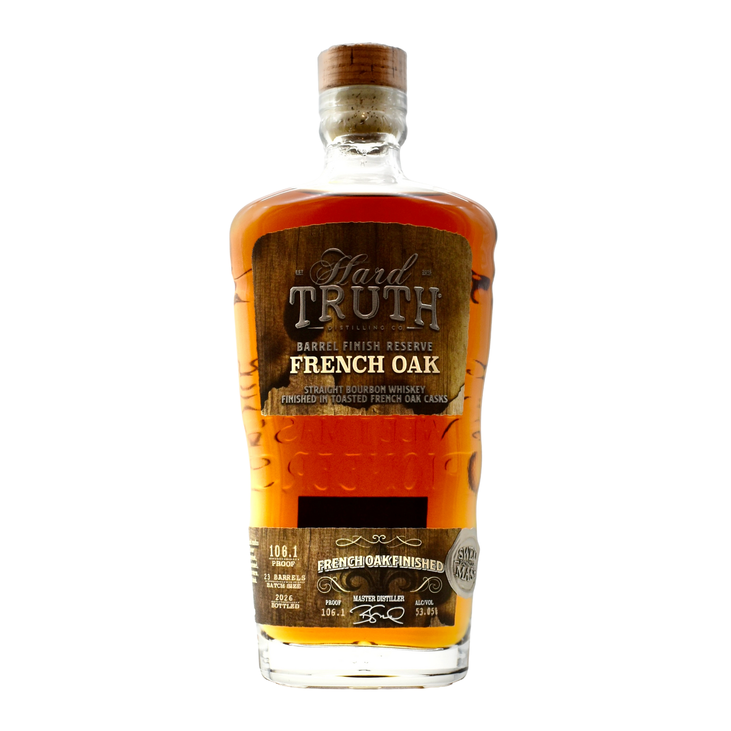 Hard Truth Bourbon French Oak Finished 750ml