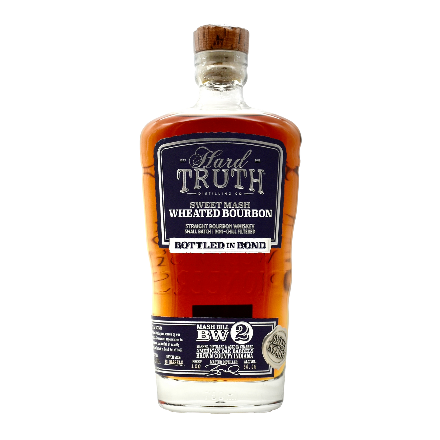 Hard Truth Sweet Mash Wheated Bourbon Bottled In Bond 750ml