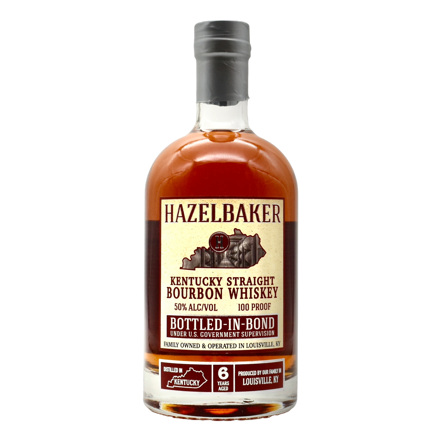 Hazelbaker 6 Year Bourbon 750ml
