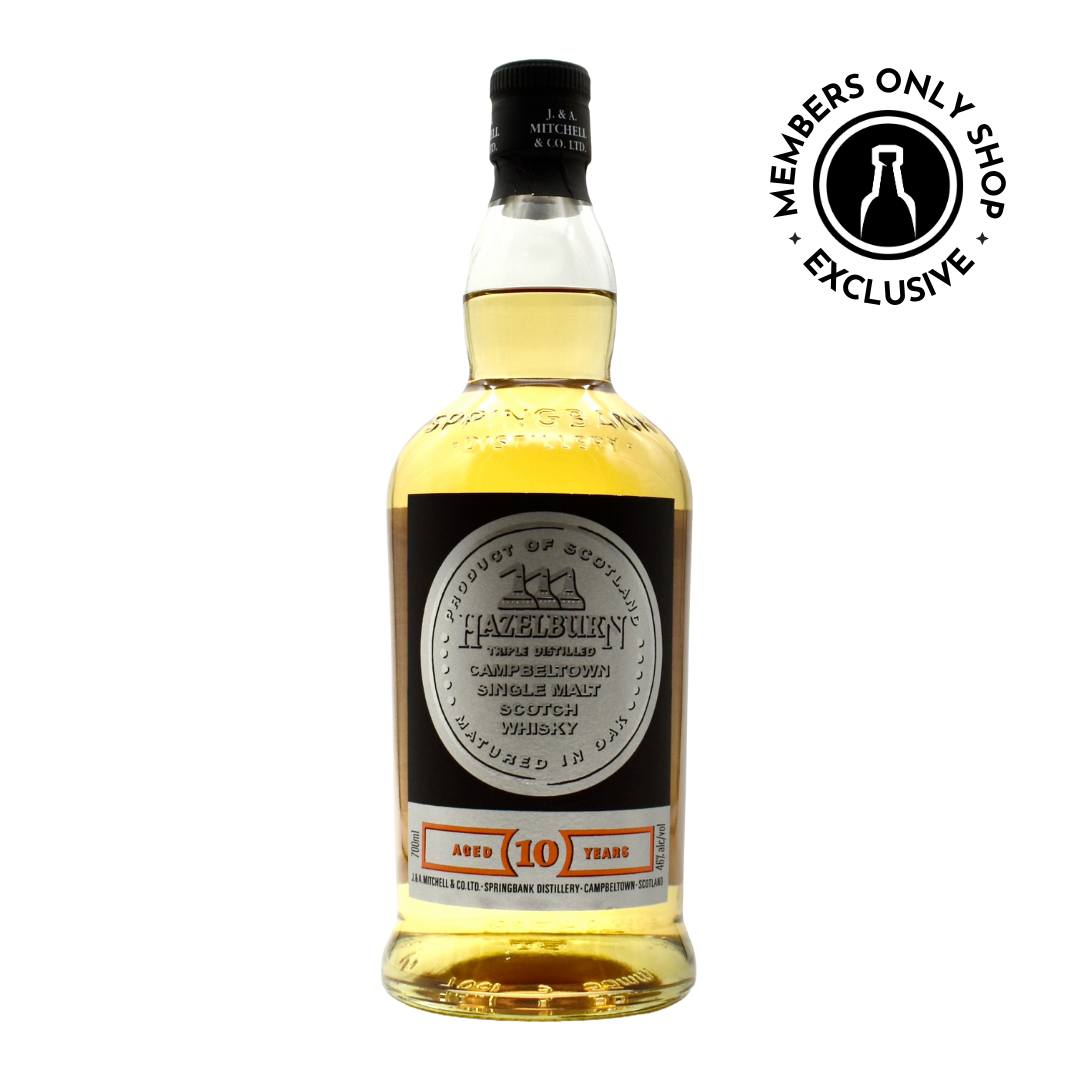 Hazelburn 10 Year Single Malt Scotch Whiskey 700ml [MEMBERS ONLY]