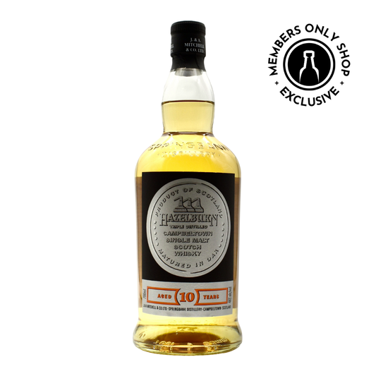 Hazelburn 10 Year Single Malt Scotch Whiskey 700ml [MEMBERS ONLY]