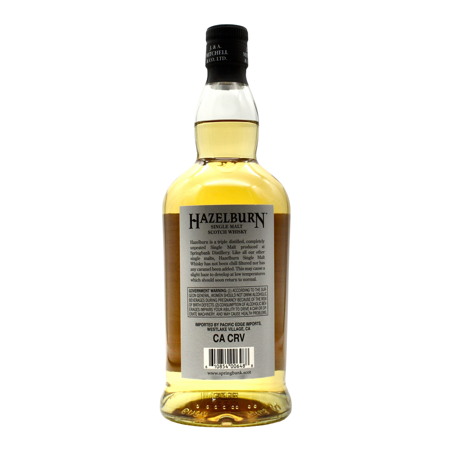 Hazelburn 10 Year Single Malt Scotch Whiskey 700ml [MEMBERS ONLY]