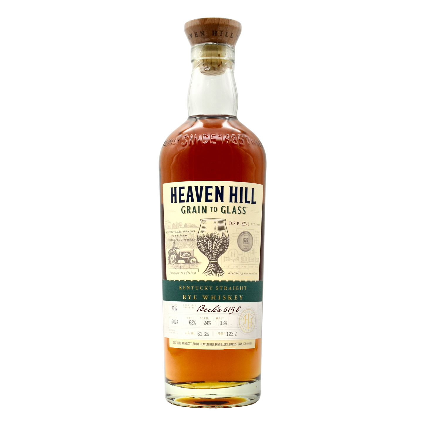 Heaven Hill Grain to Glass Rye 700ml