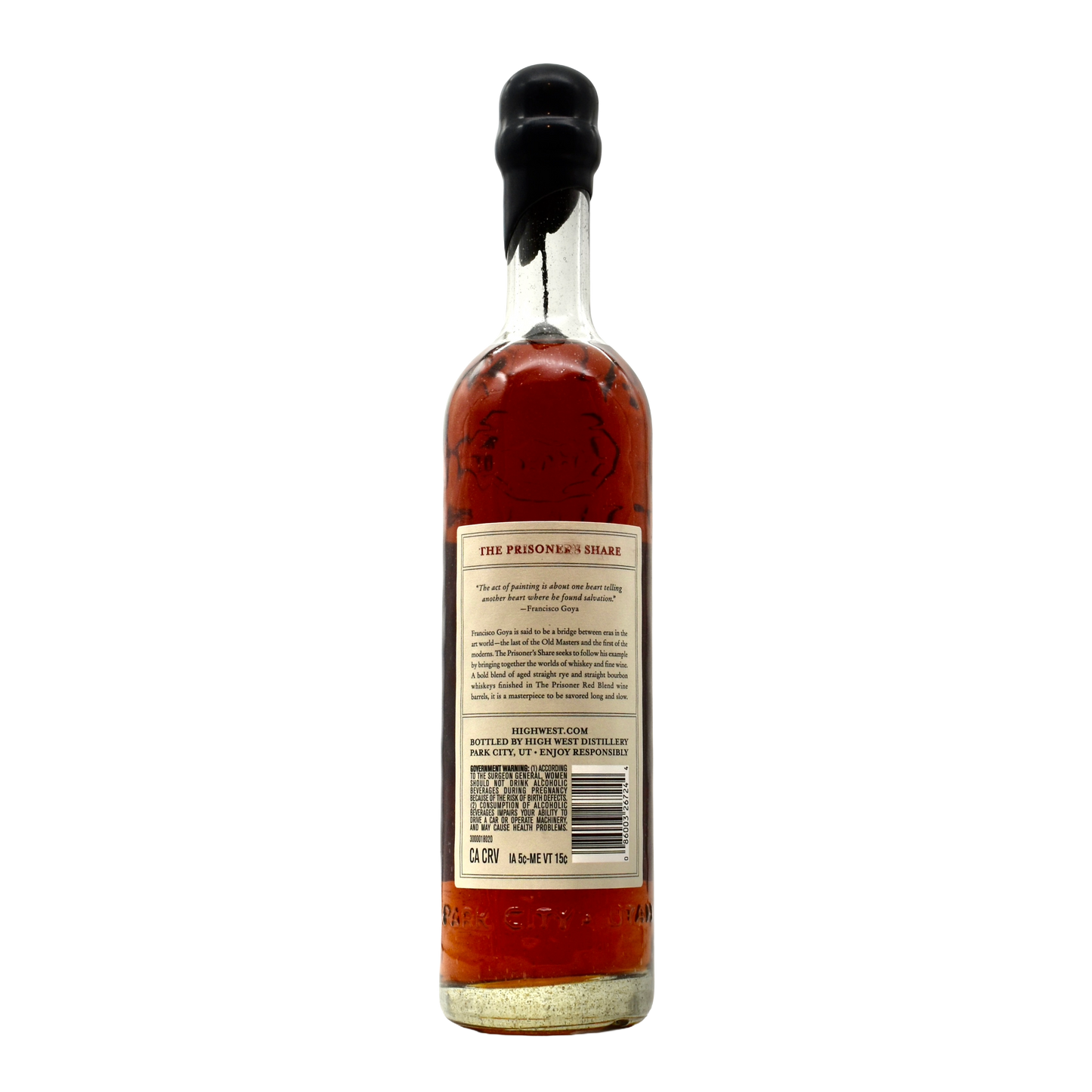 High West Whiskey Prisoner's Share 2026 750ml