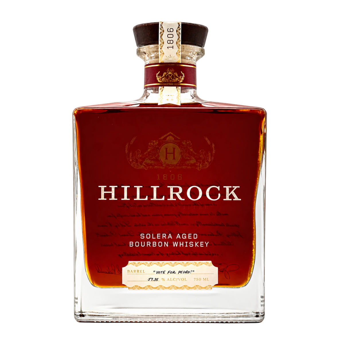 Hillrock Solera Aged Bourbon PX Finish