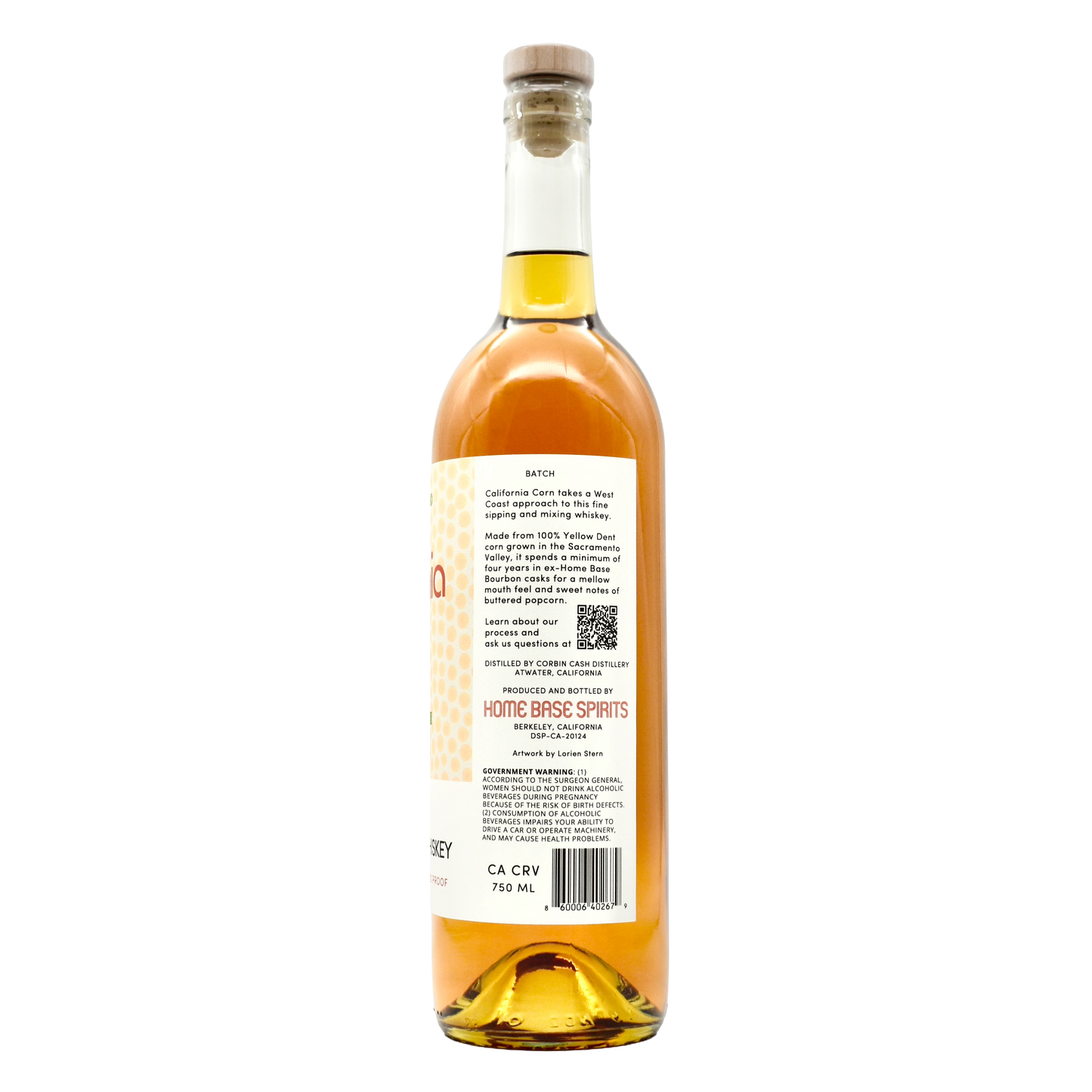 Home Base Corn Whiskey 750ml