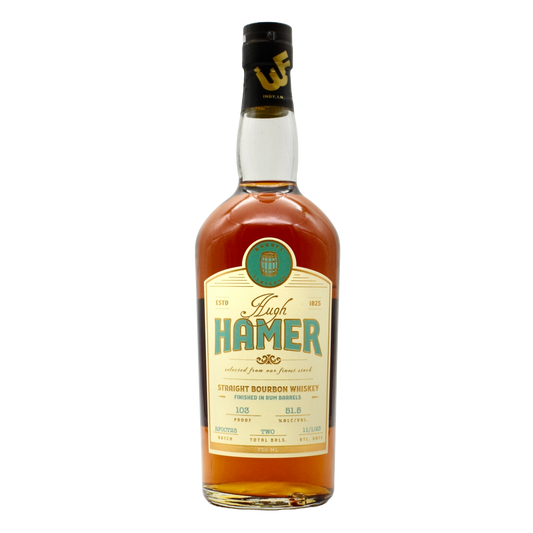 Hugh Hamer Rum Finish Bourbon 750ml