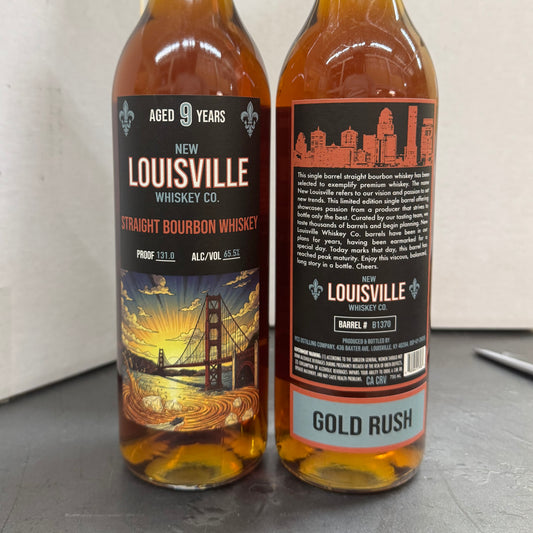 [PRE-ORDER] New Louisville Bourbon 9 Year 750ml [Barrel Select: B1370 Gold Rush]