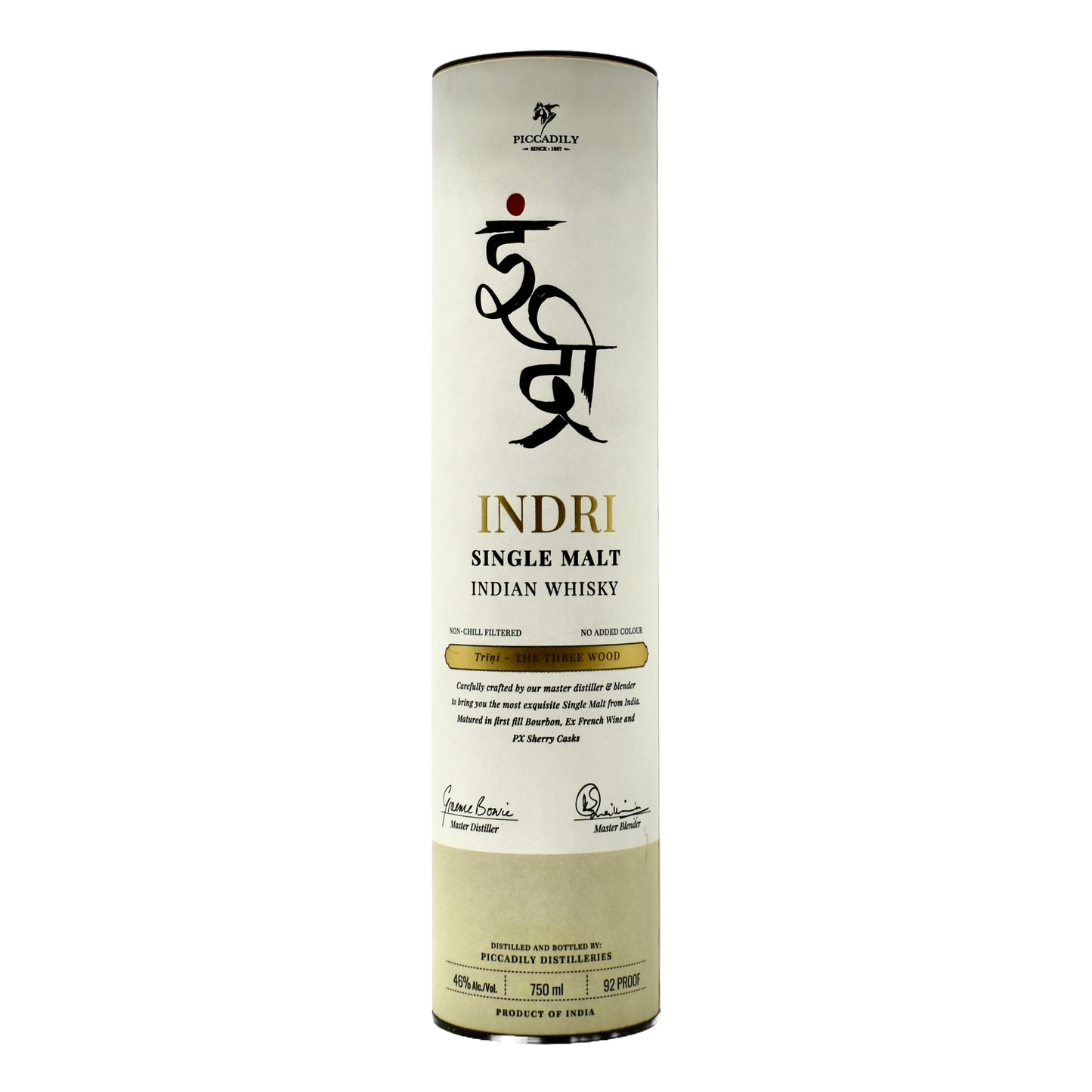 Indri Single Malt Indian Whiskey 750ml | Unwind Bottle Shop