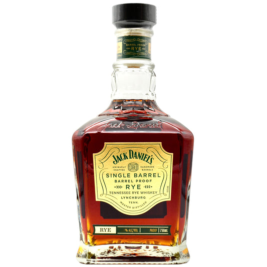 Jack Daniels Single Barrel Barrel Proof Rye Whiskey