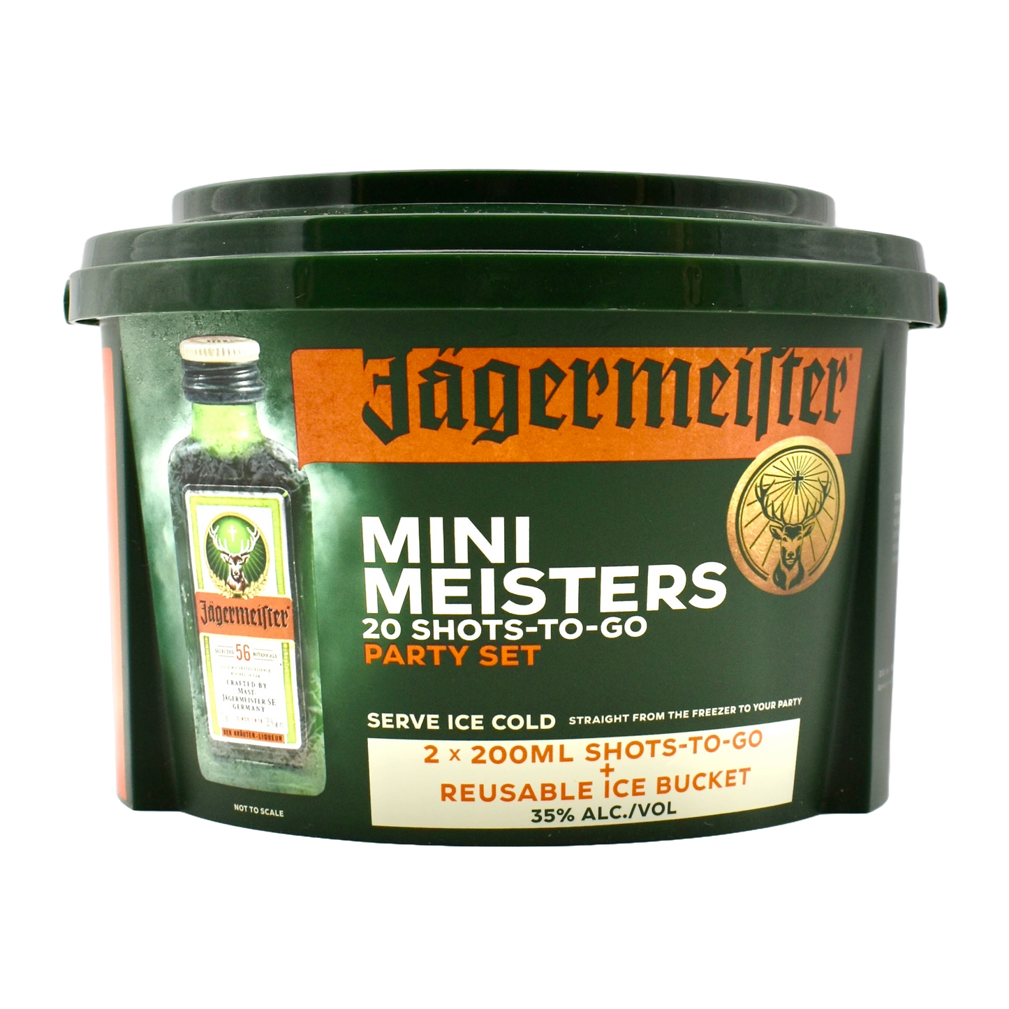 Jagermeister MiniMeisters Ice Bucket (20x20ml)