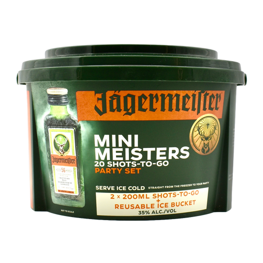 Jagermeister MiniMeisters Ice Bucket (20x20ml)