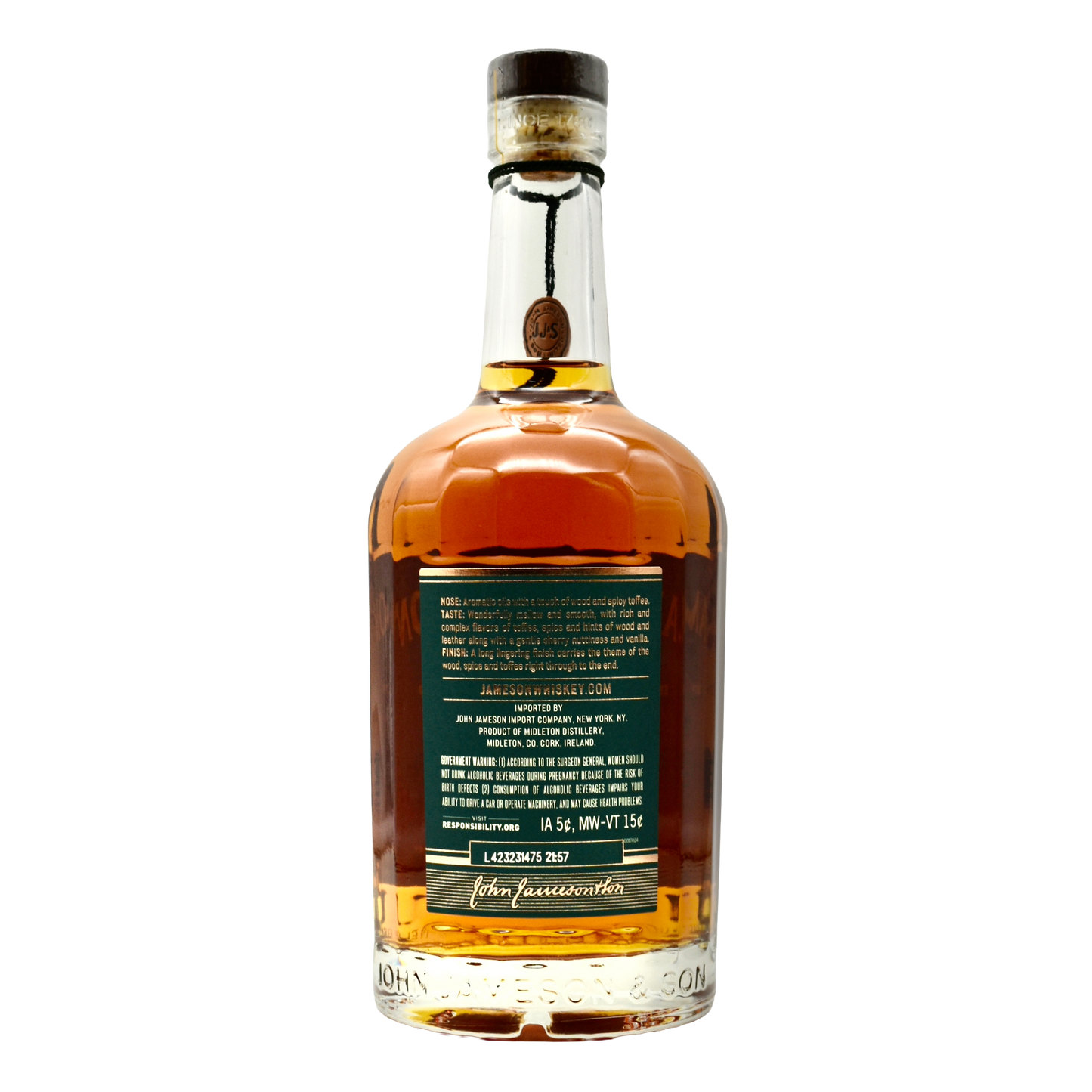 Jameson Irish Whiskey 18 Year 750ml