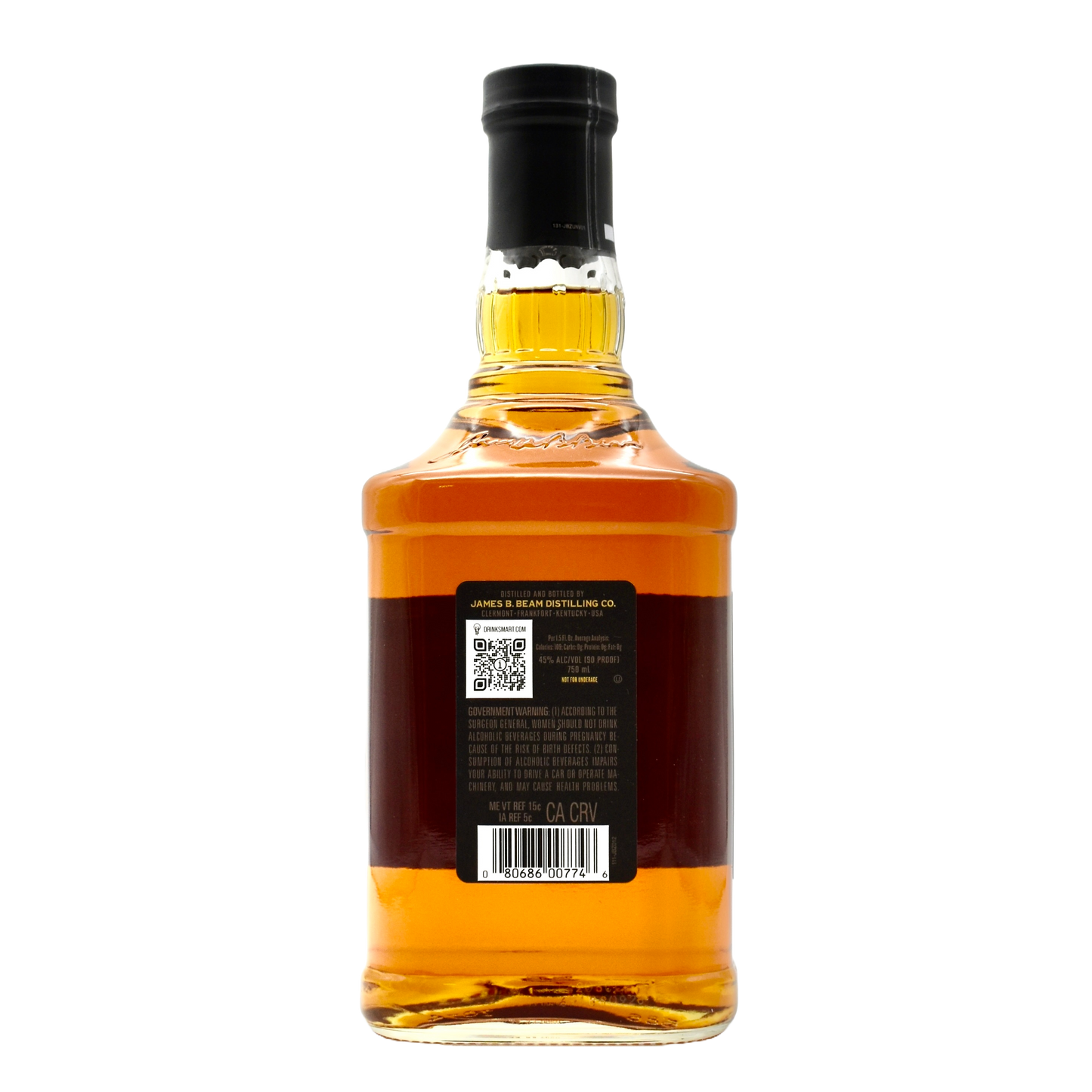 Jim Beam Bourbon Black 7 Year 750ml