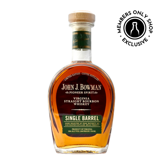 John J. Bowman Single Barrel 750ml [MEMBERS ONLY]