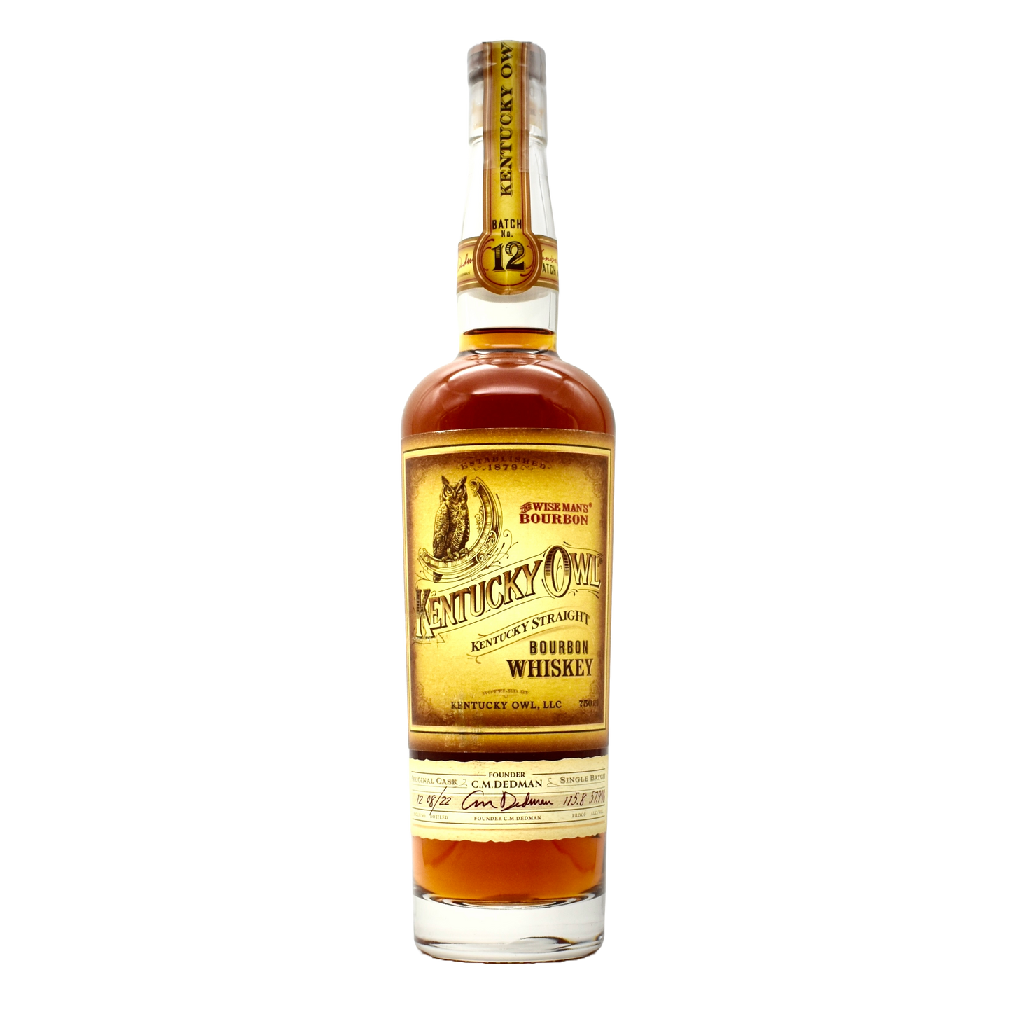 Kentucky Owl Bourbon Batch 12 750ml