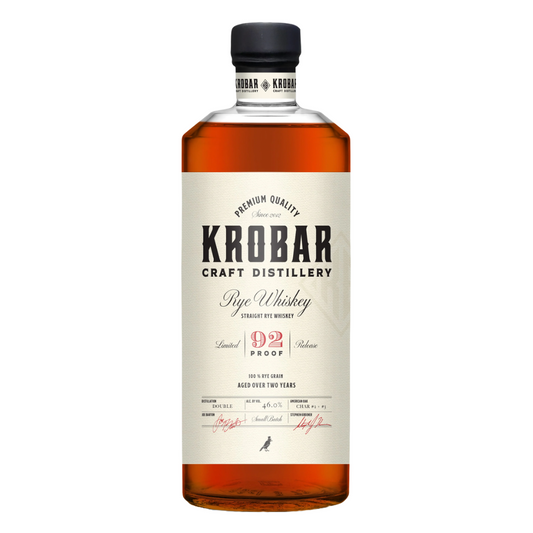 KROBAR Rye Whiskey 750ml