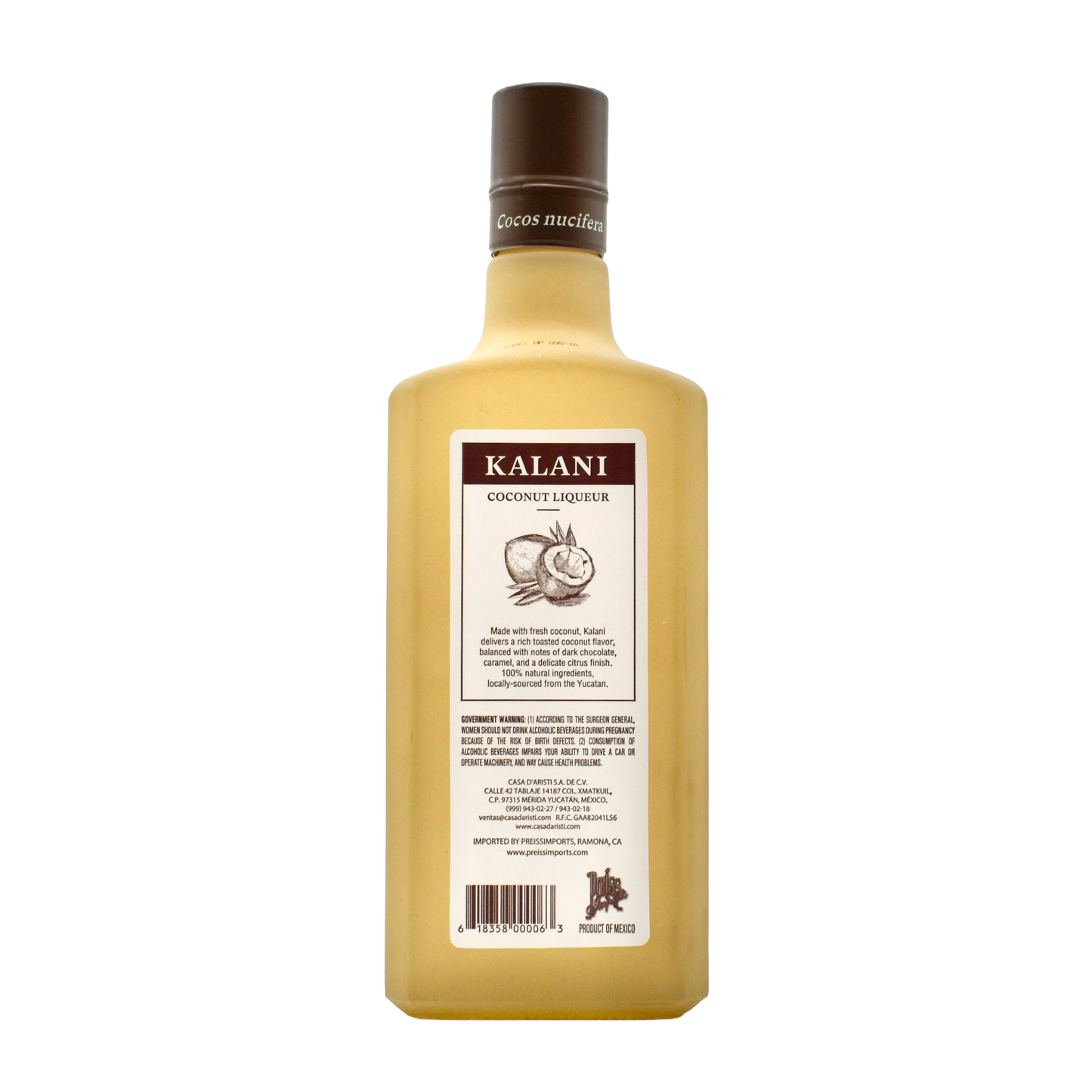 Kalani Coconut Liqueur 750ml