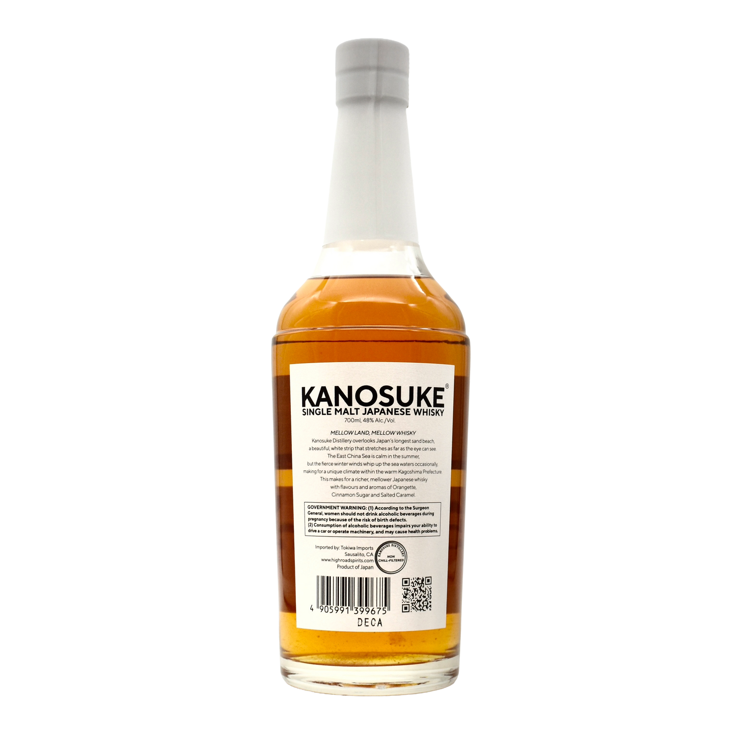 Kanosuke Single Malt Japanese Whisky 700ml