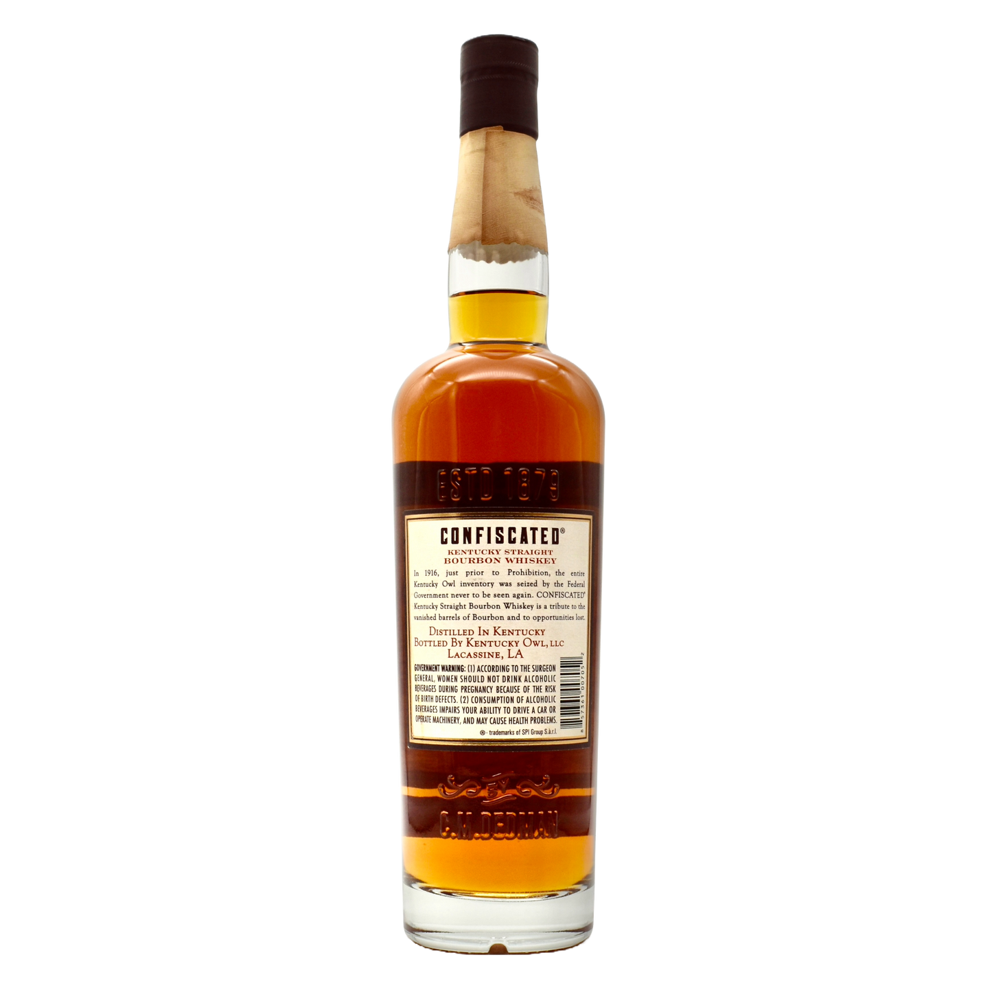 Kentucky Owl Bourbon Confiscated 750ml