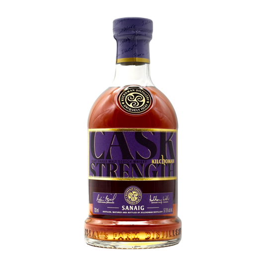 Kilchoman Scotch Whiskey Sanaig Cask Strength 700ml