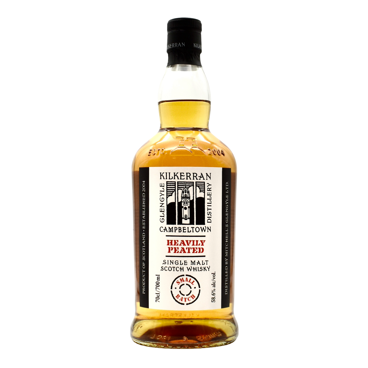 Kilkerran Scotch Whiskey Heavily Peated No.13 750ml