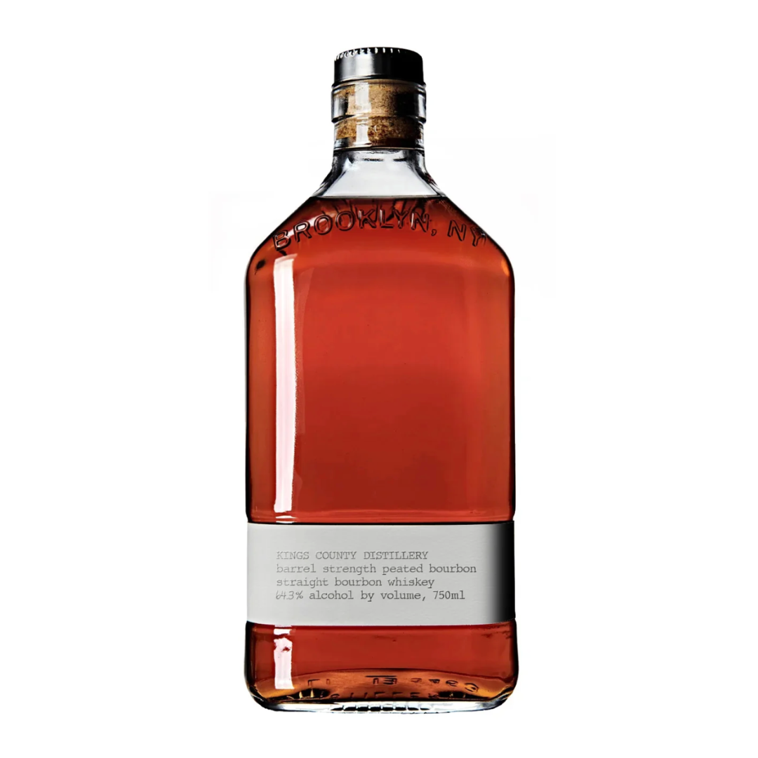 Kings County Barrel Strength Peated Bourbon 750ml