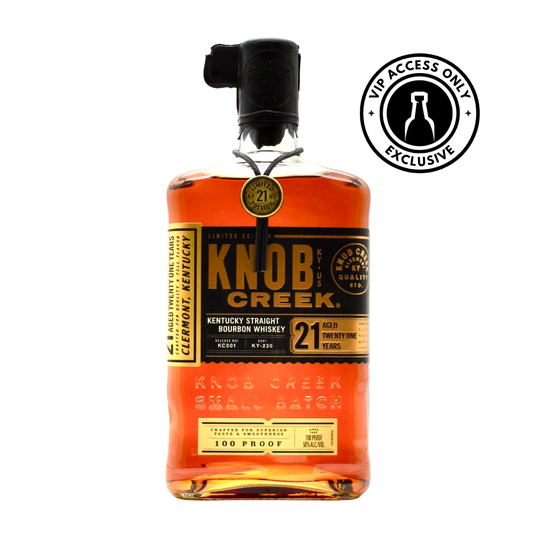 Knob Creek 21 Year Bourbon 750ml | VIP Access