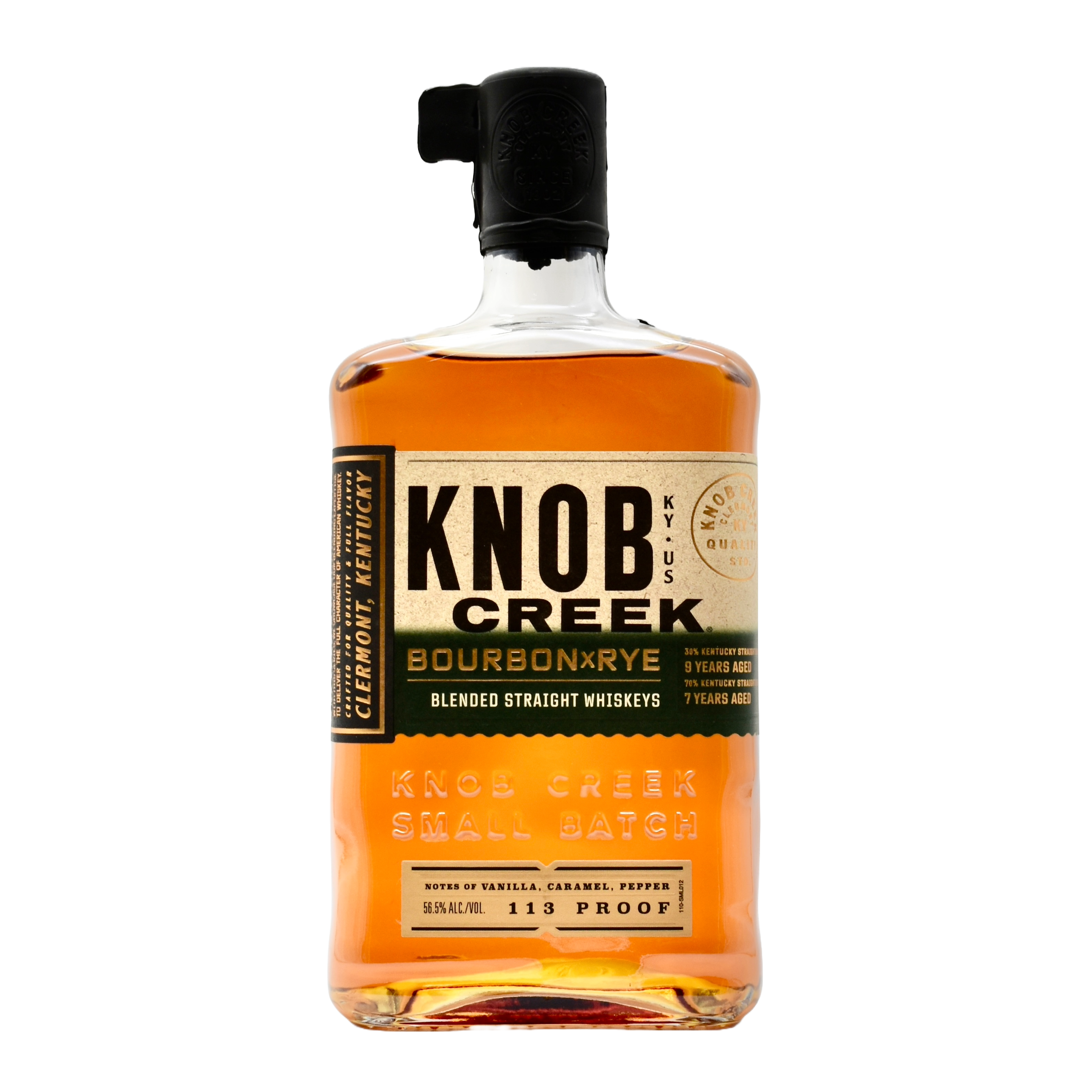 Knob Rye Knob Creek Bourbon X Rye 750ml | 113 Proof Bourbon & Rye Blend – Unwind ...