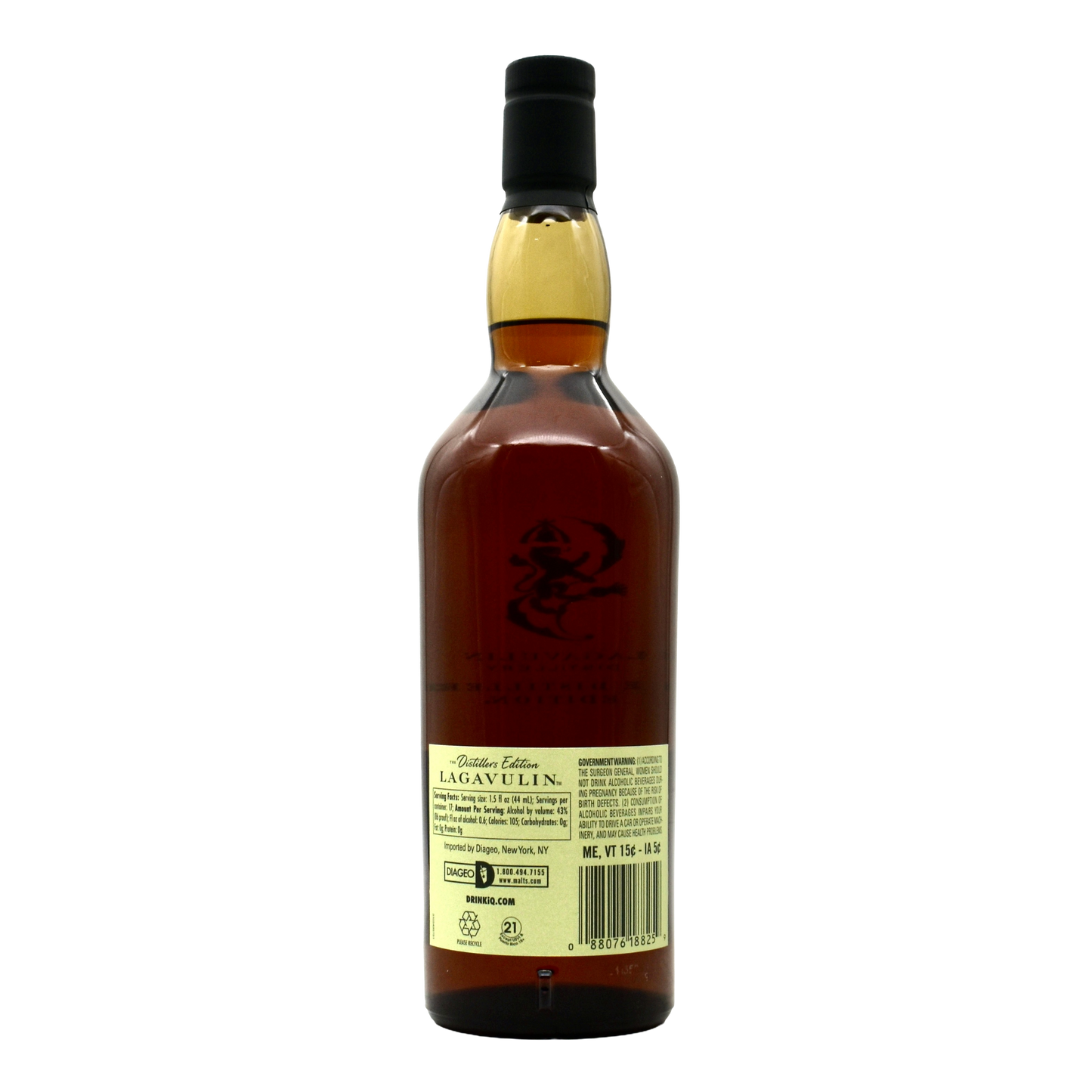 Lagavulin Scotch Whiskey Distillers Edition Px 750ml