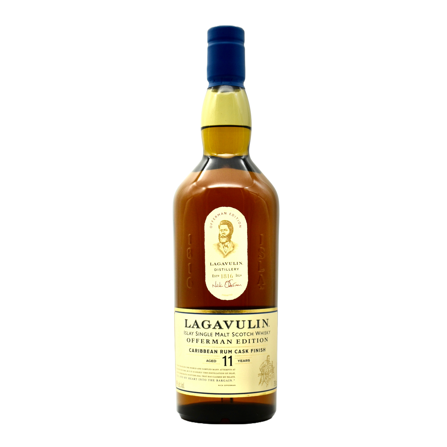 Lagavulin Scotch Whiskey Offerman Carribean 750ml