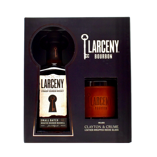 Larceny Small Batch Bourbon 750ml with Rock Glass