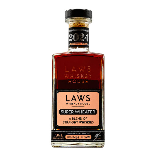 Laws Whiskey Straight Super Wheater