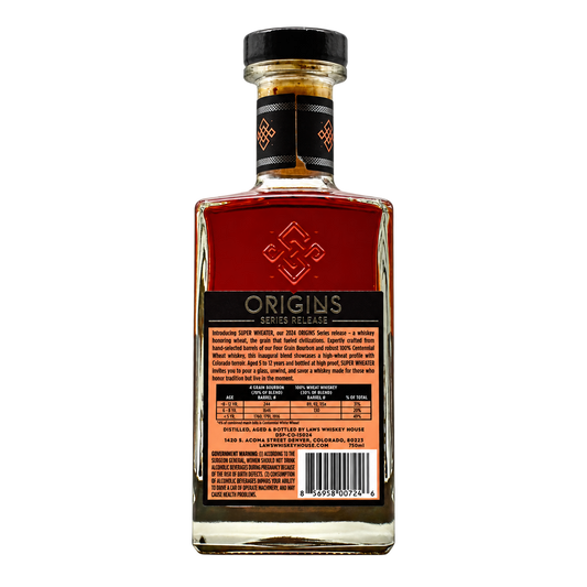 Laws Whiskey Straight Super Wheater