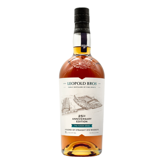 Leopold Brothers 25th Anniversary Rye Whiskey 750ml