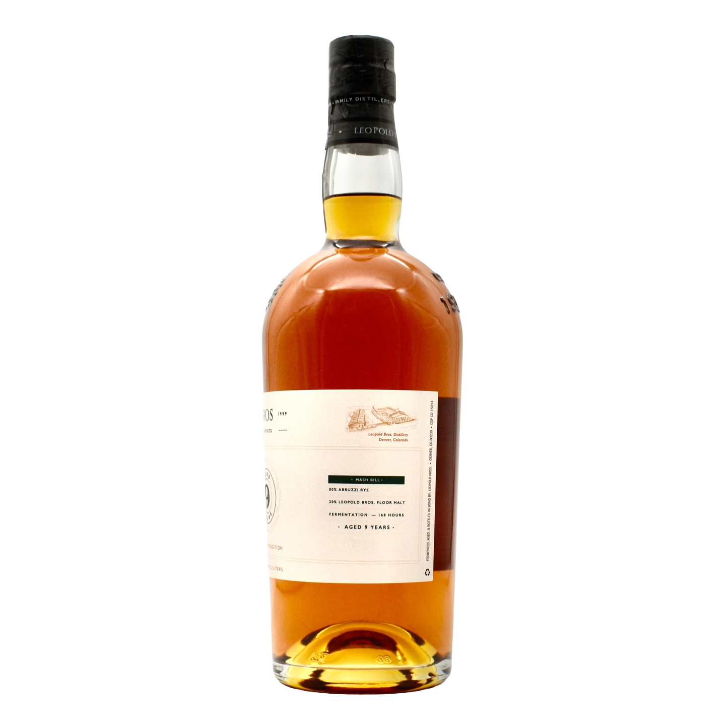 Leopold Brothers Three Chamber Rye Whiskey 750ml