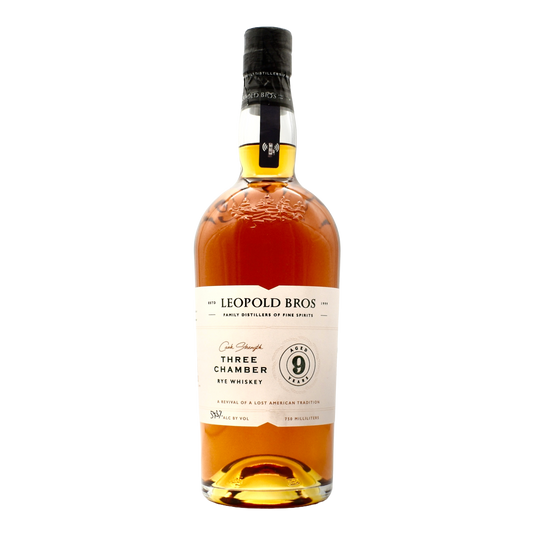 Leopold Brothers Three Chamber Rye Whiskey 750ml