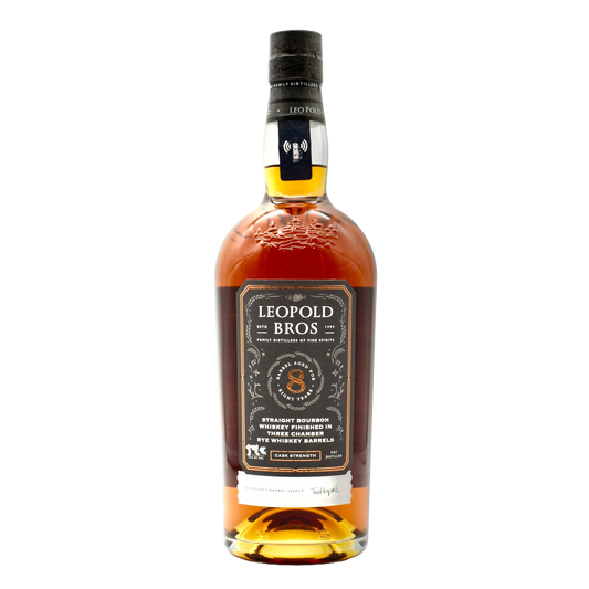 Leopold Bourbon 8 Year Cask Strength 750ml