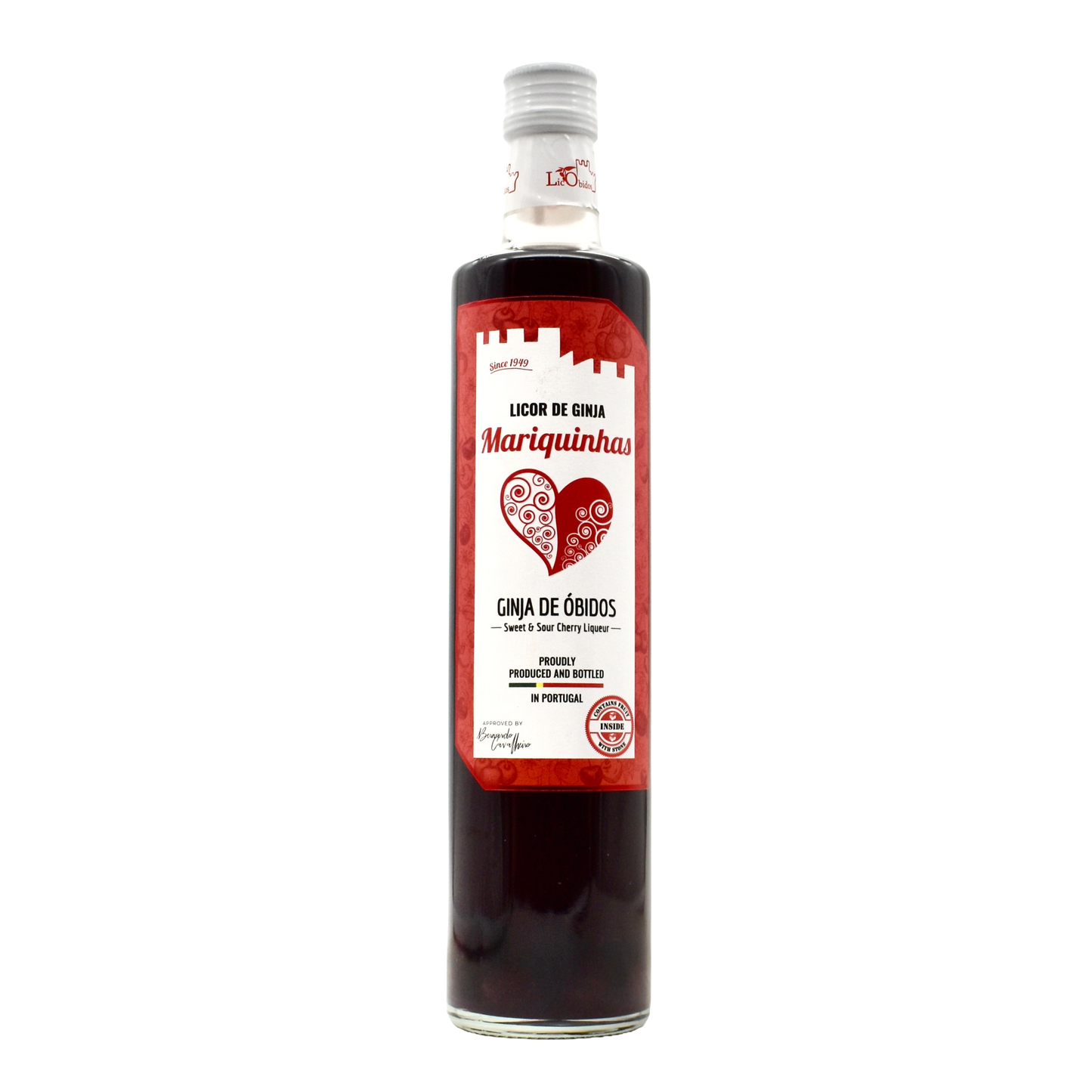 Licor De Ginja De Obidos Mariquinhas Sour Cherry Liqueur 700ml
