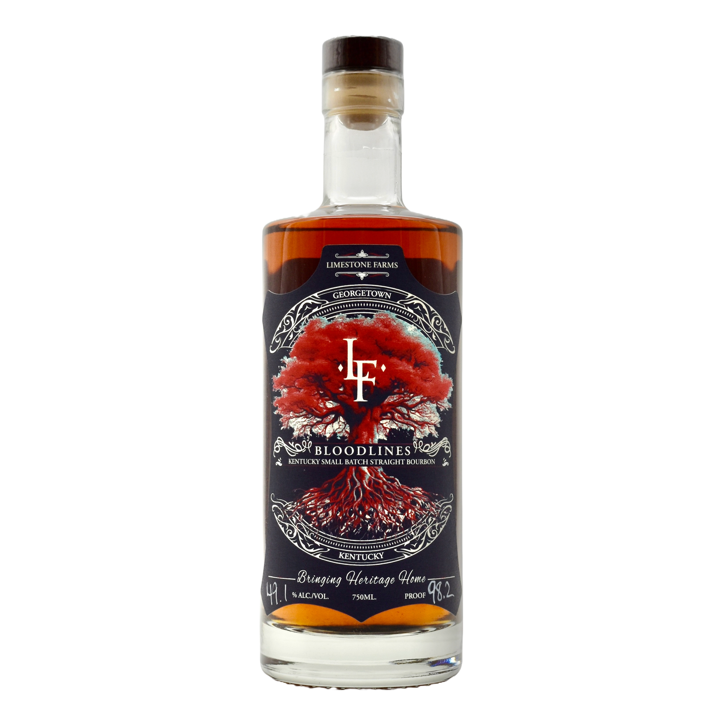 Limestone Farms Bloodlines Kentucky Small Batch Straight Bourbon 750ml